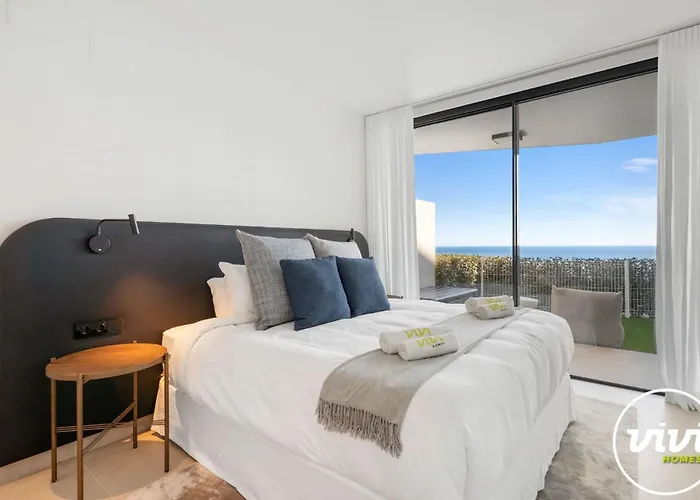 Vivi Homes - Huracan, Private Pool, Sea View, Terrace * Fuengirola