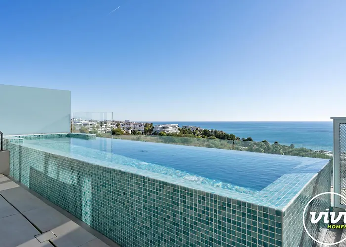 Vivi Homes - Huracan, Private Pool, Sea View, Terrace Villa Fuengirola